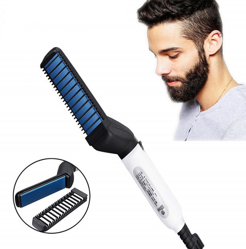 MAHANTJI Hair Styler for Men Electric Beard Straightener Beard