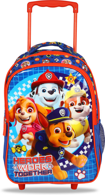 PAW PATROL Heroes Workogether Trolley Bag (Primary 1st-4th Std) School Bag