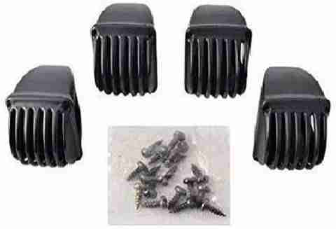 Mankrit Black Plastic Splendor Indicator Light Cover Bike