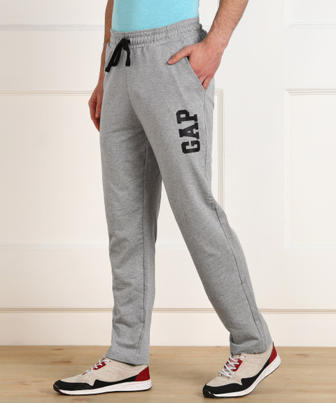 GAP Solid Men Grey Track Pants Buy GAP Solid Men Grey Track