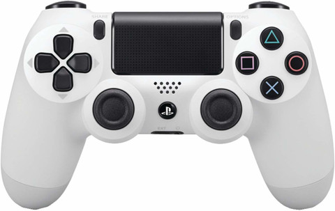 SONY White DualShock Wireless Controller for Playstation – V2