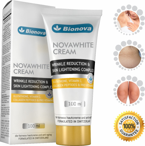 Bionova Novawhite Glutathione Cream for Glowing Skin Wrinkle Reduction Complex for Men and Women- Suitable For all Skin types, 100ml - Price in India, Buy Bionova Novawhite Glutathione Cream for Glowing Skin Bionova Novawhite Glutathione Cream for Glowing Skin Wrinkle Reduction Complex for Men and Women- Suitable For all Skin types, 100ml - Price in India, Buy Bionova Novawhite Glutathione Cream for Glowing Skin