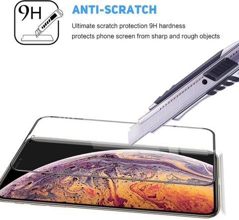 GORILLAPRIME Edge To Edge Tempered Glass for :Apple iPhone 11