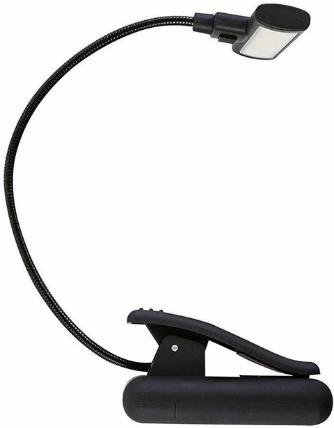 MOHAK Adjustable Book Reading Lamp w/Flexible Arm Lightweight Eye