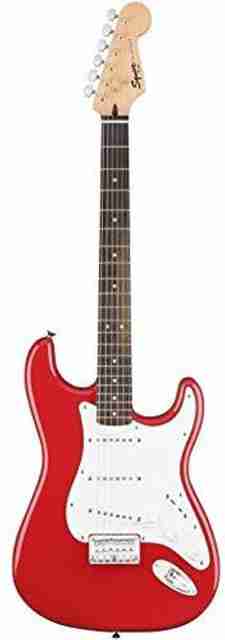 FENDER Squier 370910558 MM Stratocaster Electric Guitar - Red with
