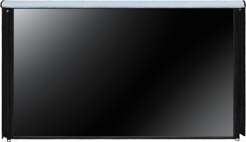 55 Inch Waterproof TV Dust Cover - Landscape Painting Design, Anti-Static Fabric Protector For LCD/LED Screens