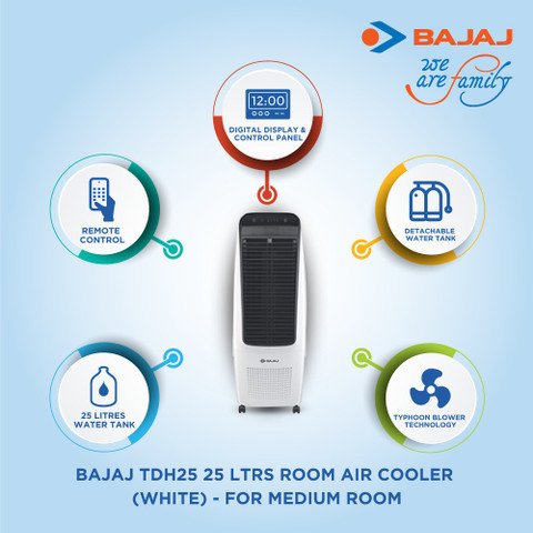 BAJAJ 25 L Room/Personal Air Cooler Price in India Buy BAJAJ 25
