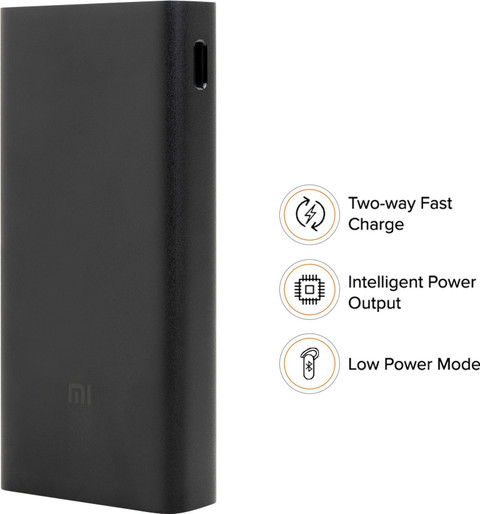Mi 20000 mAh 18 W Power Bank Price in India Buy Mi 20000 mAh 18