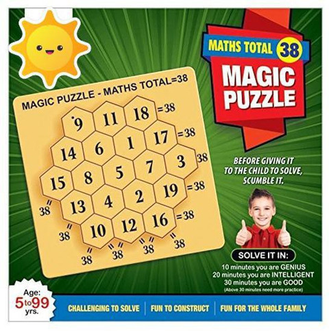 shopviashipping MAGIC MATHS PUZZLE 38 FOR KIDS Price in India