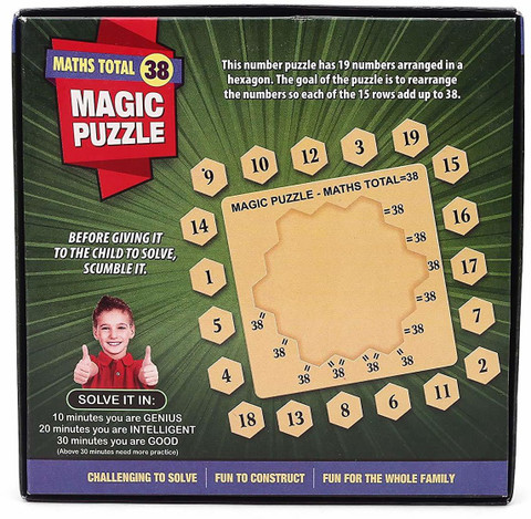 shopviashipping MAGIC MATHS PUZZLE 38 FOR KIDS Price in India