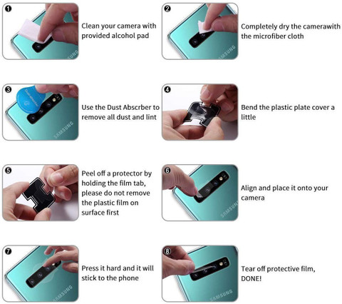 Hi-Tech Back Camera Lens Glass Protector for Samsung M31 Price in