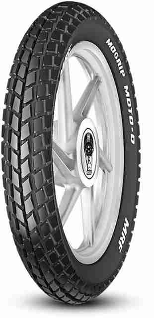MRF MOTO-D TYRE AND TUBE SET Front Rear Two