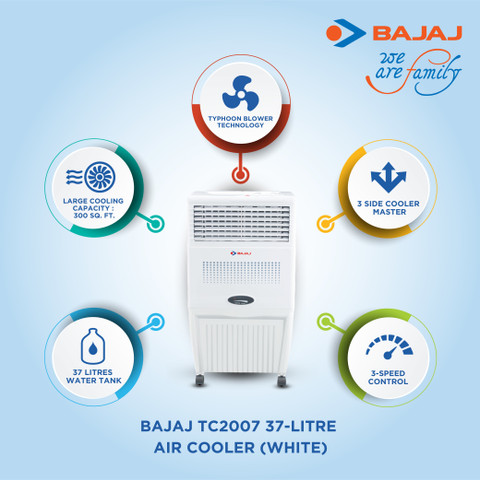 Bajaj Air Tc2007 Bajaj Cooler Portable Bajaj Coolest Tc 2007 Price