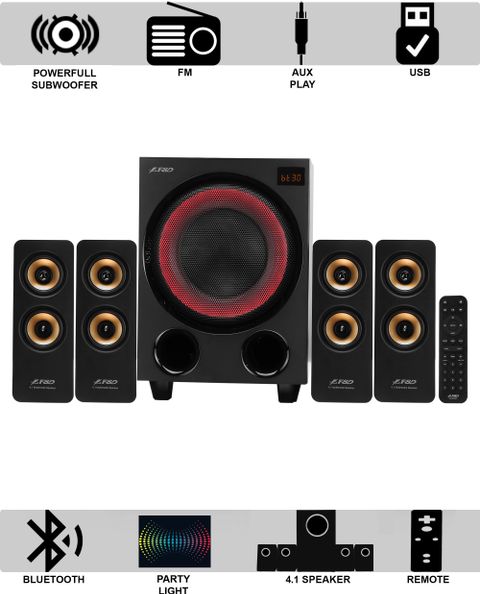 F&D F7700X 80W Bluetooth Home Theatre - Image 3