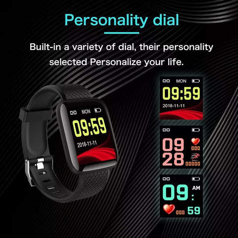 RGMS (Notification) Bracelet Watch Waterproof Blood Pressure
