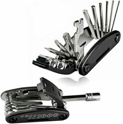 SHRI BICYCLES 13 in Multifunctional Bicycle Repair Toolkit Complete Tool  Set for Bike (Steel) Cycling Stand