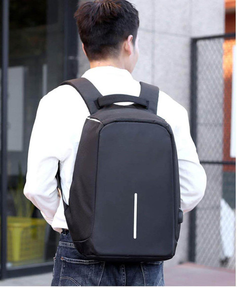 AweStuffs Anti-Theft Water Resistant Stylish Laptop Backpack with USB  Charging Port 25 L Laptop Backpack