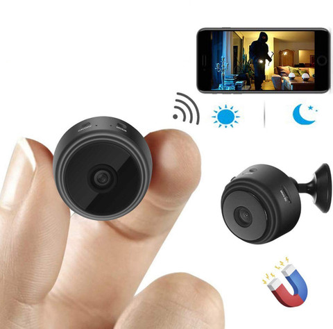 IC PLUS square High Focus Spy Magnet Camera Full HD Mini Spy WiFi