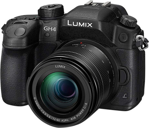 ★極上品★ Panasonic LUMIX DMC-GH4 Panasonic Lumix DMC-GH4 Mirrorless Camera Body with 12-60mm Lens