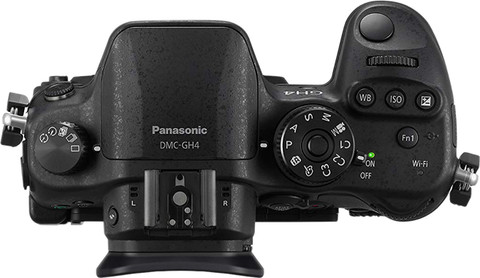 Panasonic Lumix DMC-GH4 Mirrorless Camera Body with 12-60mm