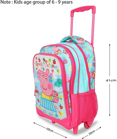 Peppa Pig Ready For Holiday Trolley Bag (Primary