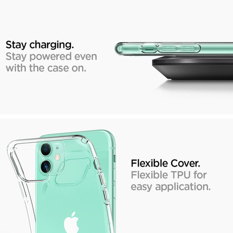 Spigen Liquid Crystal Back Cover for APPLE iPhone 11 Spigen