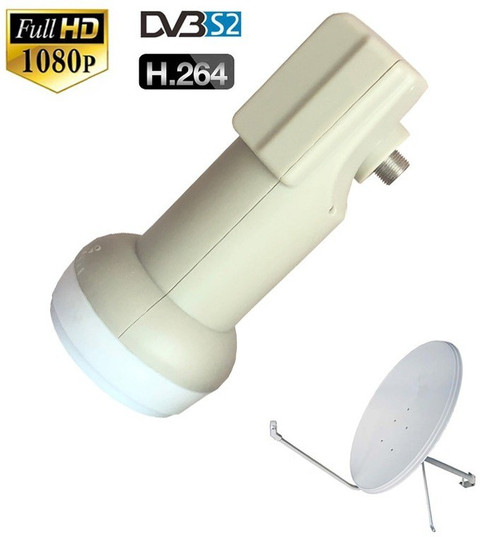 Creative Tech Tech Two Port LNB for All DTH in Full Hd Universal