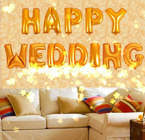 16inch Married AF Letter Banner Foil Balloons, Multicolor Alphabet Mylar Balloons For Wedding Bachelorette Weddings Bridal Shower Party Decoration (MARRIED AF Green