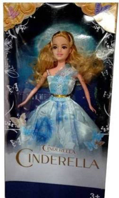 Kmc kidoz Cinderella Doll (Multicolor) Cinderella Doll