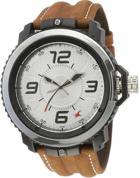 Brown Leather Fastrack 6152sl02 Fastrack Combo Watches (38017PL02+