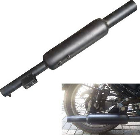 Bluerider Short Bottle Black Glasswool Mini Punjab Exhaust