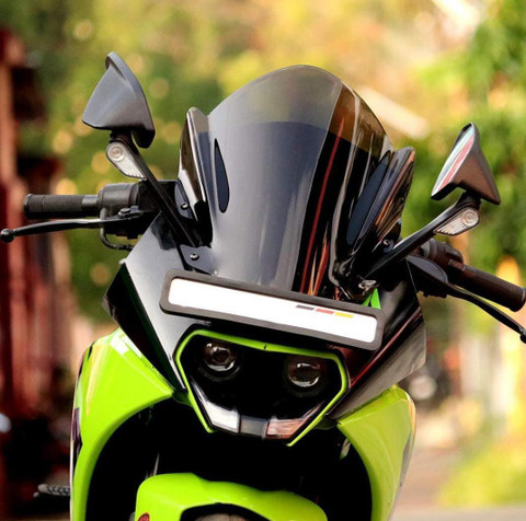 acube mart RC 200 wing visor Bike Headlight Visor Price in India