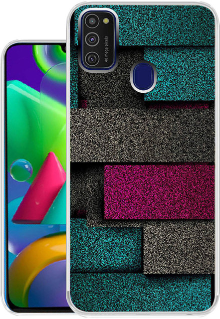 Galaxy M21 Samsung M21 Glitter Back Cover Flipkart SmartBuy Back