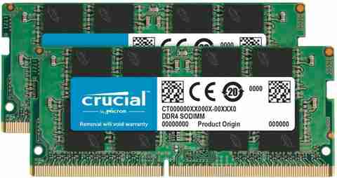Crucial CT DDR4 32 GB (Dual Channel) Laptop SDRAM (CT2K16G4SFD824A