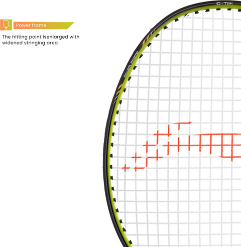 LI-NING G-TEK 68 GX Black, Green, Gold Strung Badminton Racquet