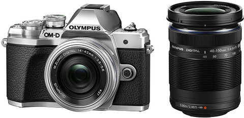 OLYMPUS OM-D E-M10 Mark III Mirrorless Camera Body with 14 - 42 mm