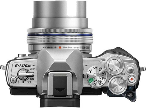 OLYMPUS OM-D E-M10 Mark III Mirrorless Camera Body with 14 - 42 mm