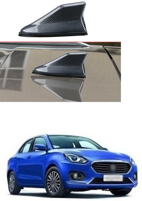 Universal Shark Fin Antenna Car Radio Aerials FM/AM Signal Protective Aerial Styling Auto Roof Decoration Sticker Base | Malaysia