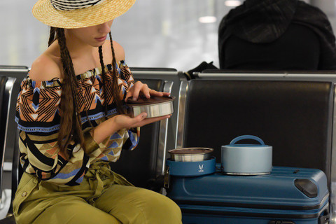 Flipkart.com | Vaya Tyffyn Lyte 600 ml Blue Polished Stainless