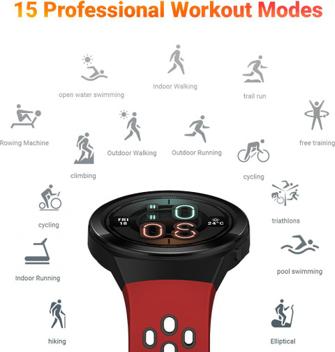 Gps Huawei Watch Gt 2e Lava Red Huawei Smart Watches Mm GPS Lava