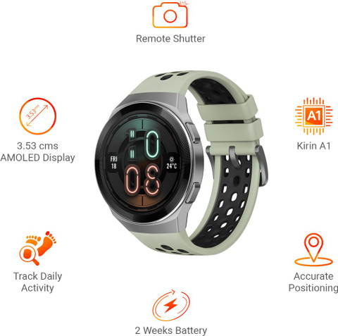 Huawei Watch GT 2e Active Smartwatch Price in India Buy Huawei - Main Image