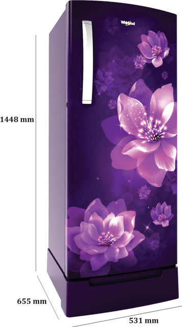 Whirlpool 192 L Direct Cool Single Door 3 Star Refrigerator