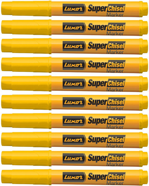 LUXOR 997 Super Chisel Marker Black Marker