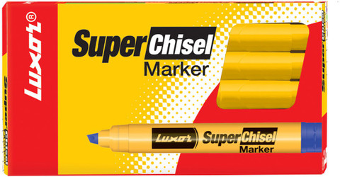 LUXOR 997 Super Chisel Marker Black Marker - Main Image
