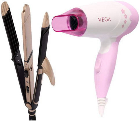 VEGA in Hair Styler Straightener, Curler and Crimper (VHSCC