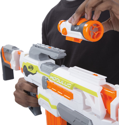 Nerf ナーフ Modulus モジュラス ECS-10 Hasbro Nerf N-Strike Modulus Ecs-10 Blaster with Darts for