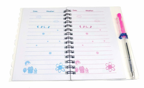 Prezzie Villa Spiral Unicorn Pocket Diary Pocket-size Diary Ruled