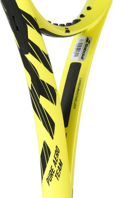 BABOLAT PURE AERO TEAM U NC Yellow, Black Unstrung Tennis