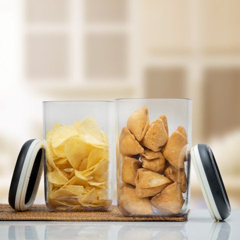 TUPPERWARE Plastic Cookie Jar - 1.3 L Price in India - Buy