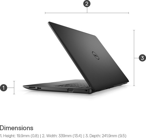 DELL Vostro 3000 Intel Core i3 10th Gen 10110U - (4 GB/1 TB HDD